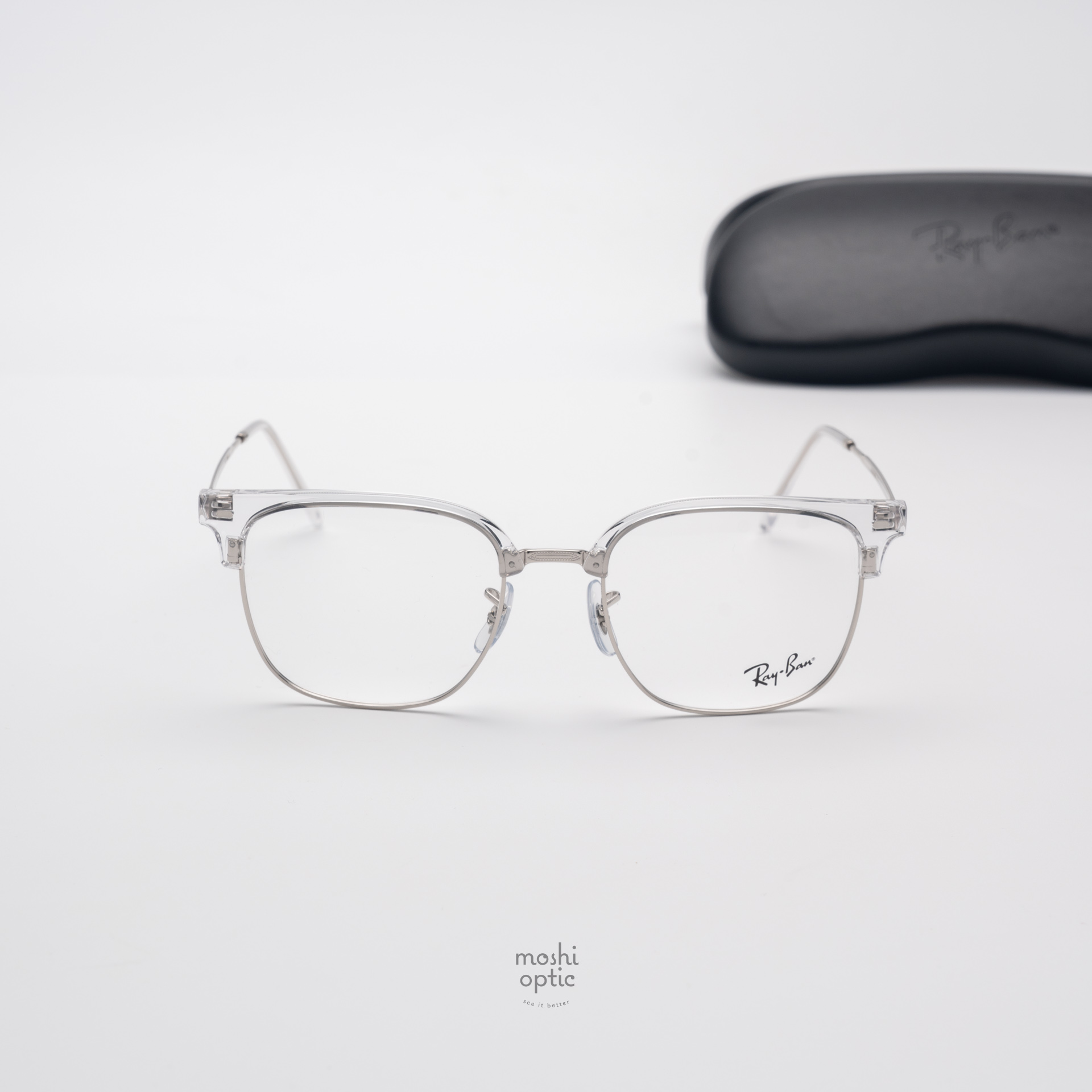 Ray-Ban RX7216F 2001 Transparent on Silver