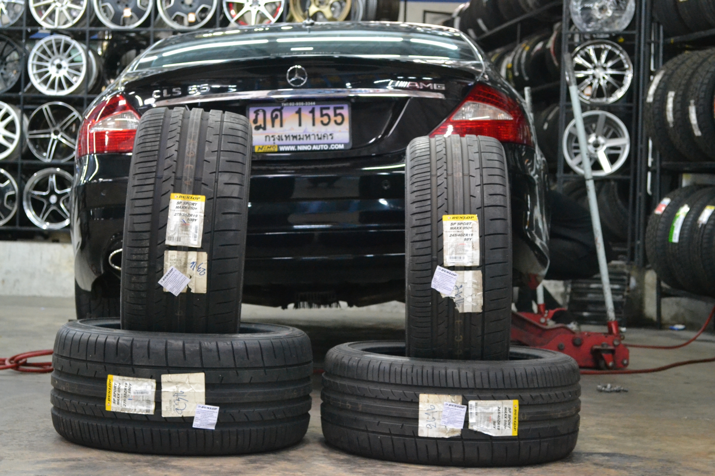 DUNLOP SP SPORT MAXX050+ 275W45S20 ปี16 ขาย5,800 ปกติ 19000