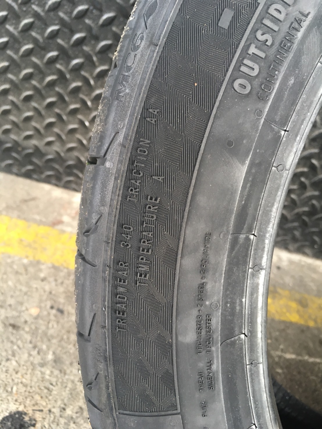 CONTINENTAL CONTACT MC6 225-45-17 ปี18 ราคาถูกลง