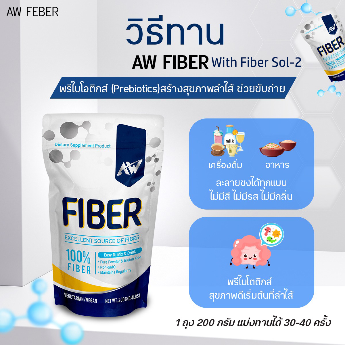 AW Fiber POWDER x 1