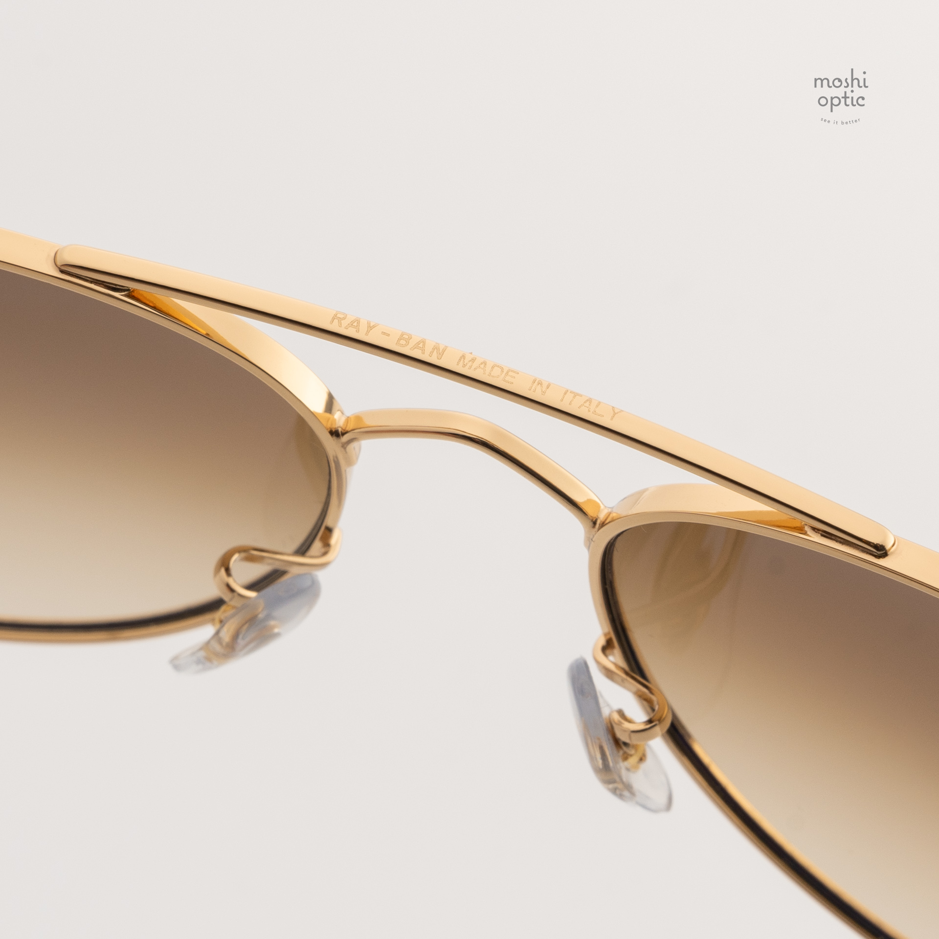 Ray-Ban RB3735 Bain Bridge 001/51 Arista Gold