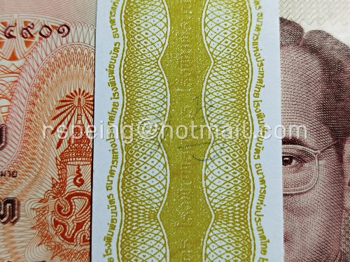 ธนบัตรหมุนเวียน ยุครัชกาลที่ 9 ธนบัตรแบบ 15 ชนิดราคา 100 บาท รุ่น 2 (หลังเลิกทาส มีแถบฟอยล์) ยกแหนบ 4Dค 2364901