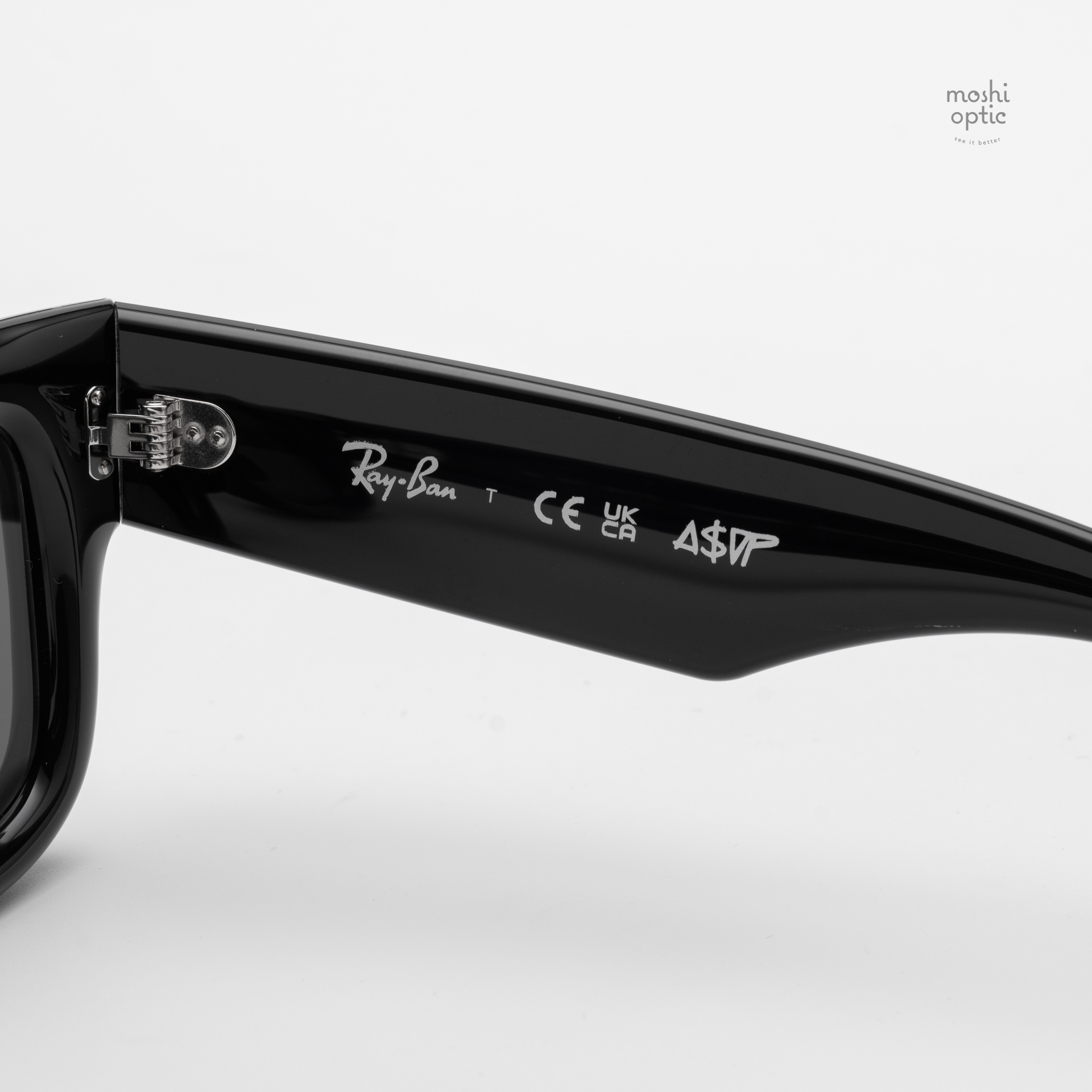 Ray Ban RB4940B Wayfarer Puffer 686487 Black & Strass