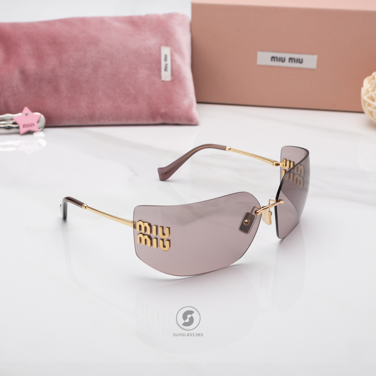 แว่นกันแดด Miu Miu MU54YS 5AK06I