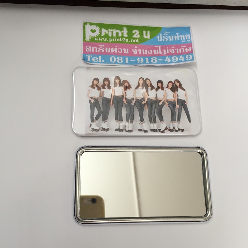 กระจกสี่เหลี่ยม รับผลิตกระจกสี่เหลี่ยมสกรีนโลโก้ตามแบบ