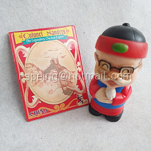 ฟิกเกอร์ Colonel Sanders The Legendary Chicken Expert ชุดนานาชาติ : จีน