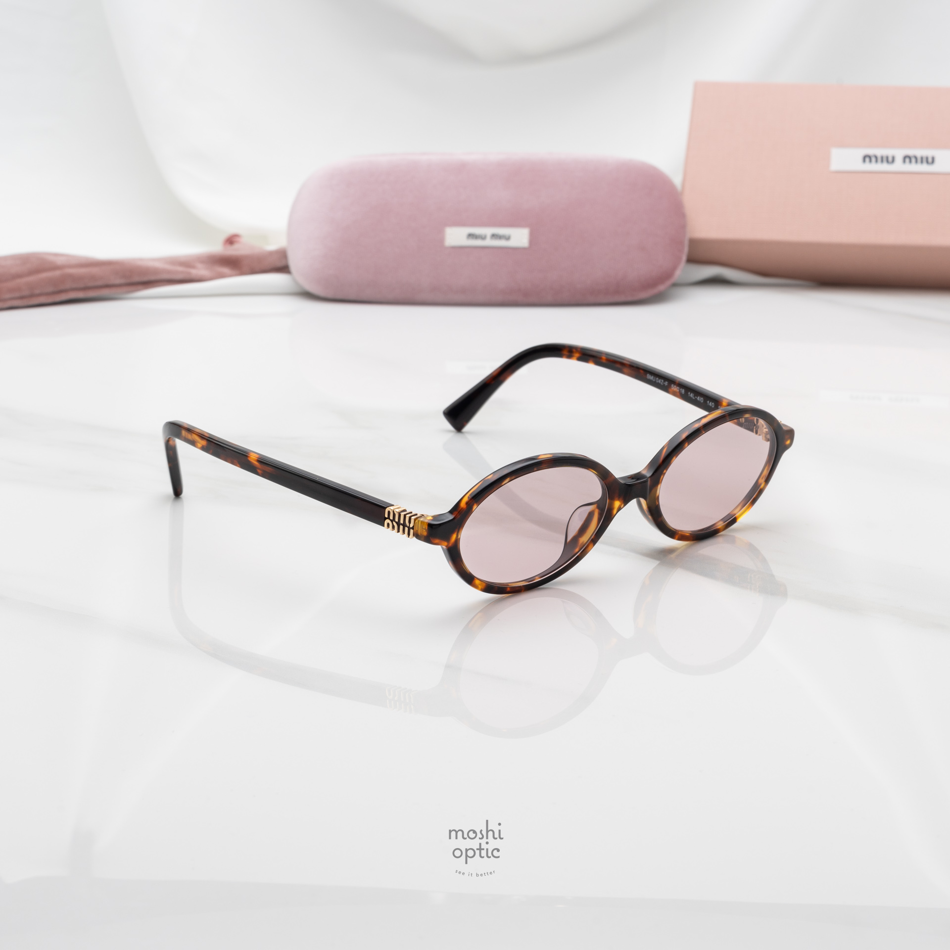 แว่นกันแดด Miu Miu MU04ZSF 14L4I0