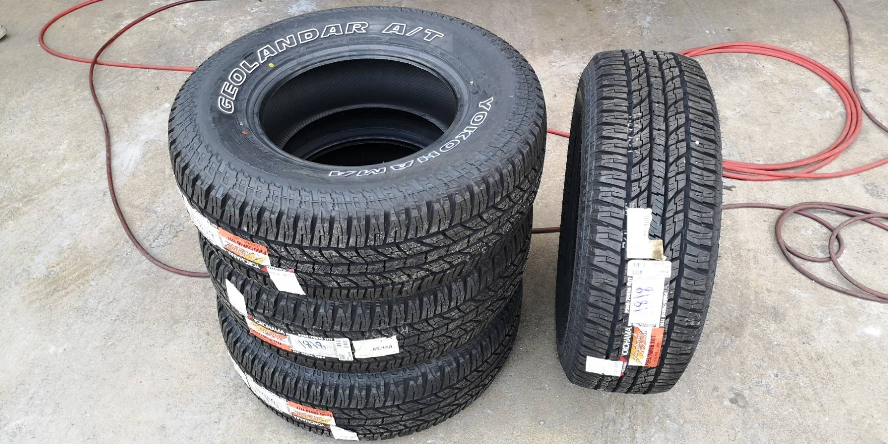 ยางใหม่ YOKOHAMA G015 265/70-16 ราคาพิเศษ