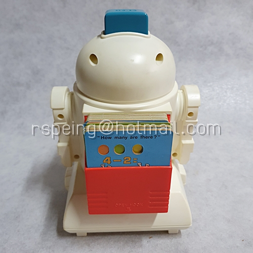 ของเล่นวินเทจ ปี 1986 โทมี่ หุ่นยนต์ช่วยสอนพูดได้ 1986 Tomy Talking Tutor Robot