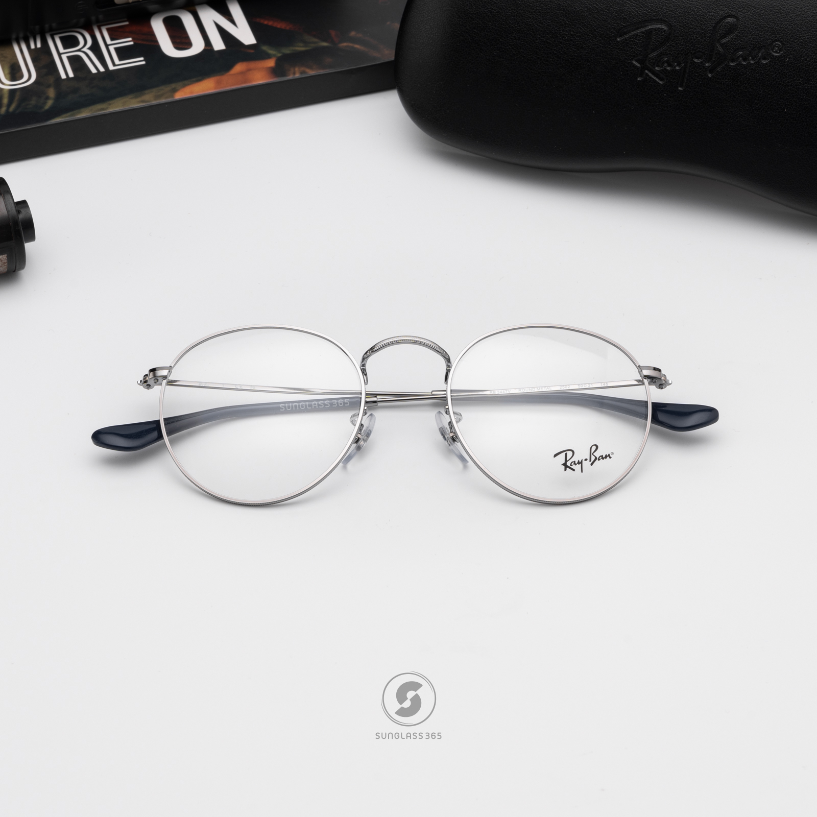 RayBan RX3447V 2502 Round Gunmetal