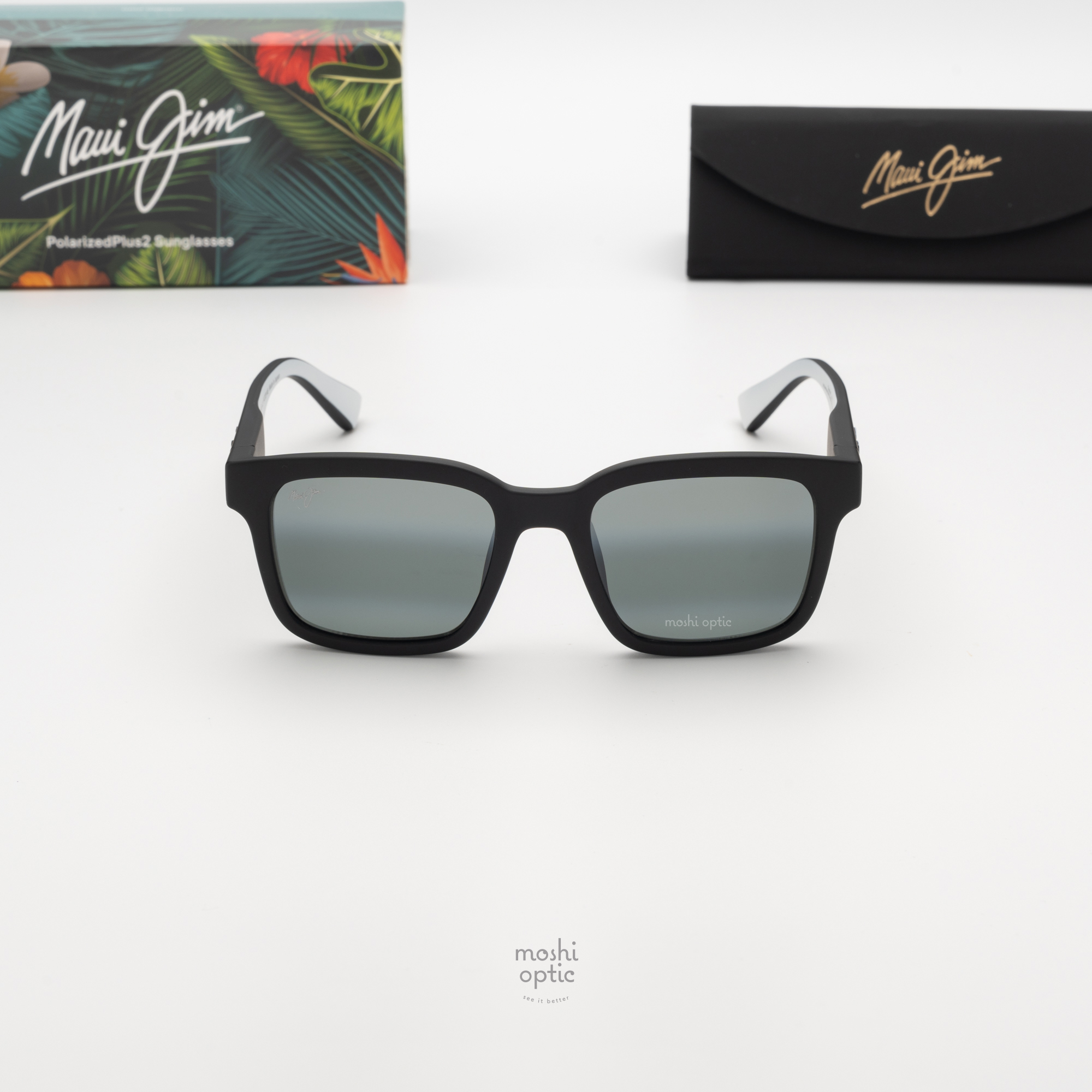 แว่นกันแดด Maui Jim MJ B659 02 Neutral Grey Maui Pure