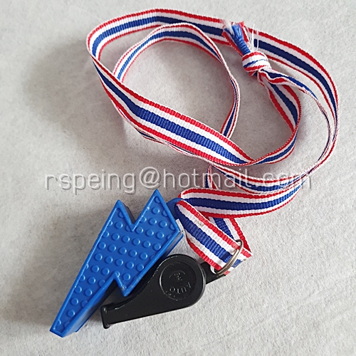 นกหวีดสายฟ้า Blue Sky สีน้ำเงิน + นกหวีด Auto Japan สีดำ