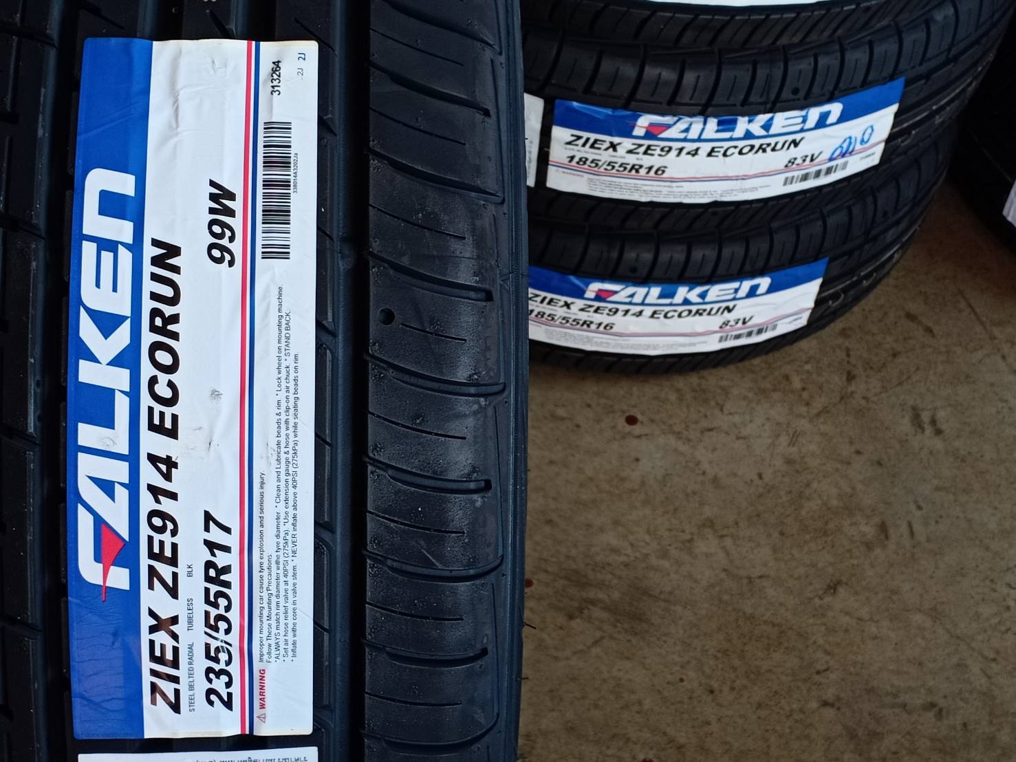 FALKEN ZE914 235/55R17 ลดราคา