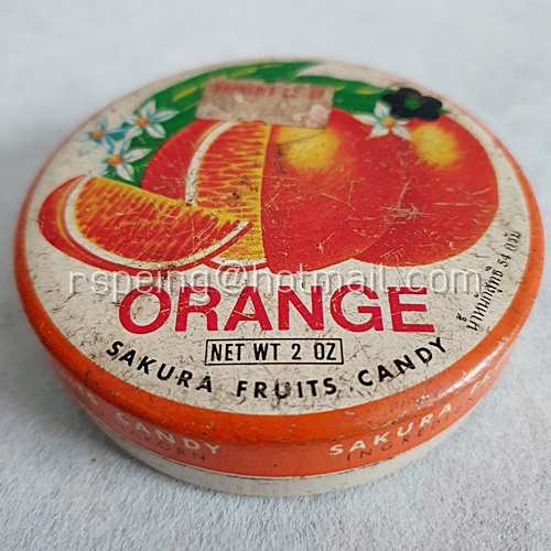 กล่องลูกอม Sakura Fruit Candy Orange