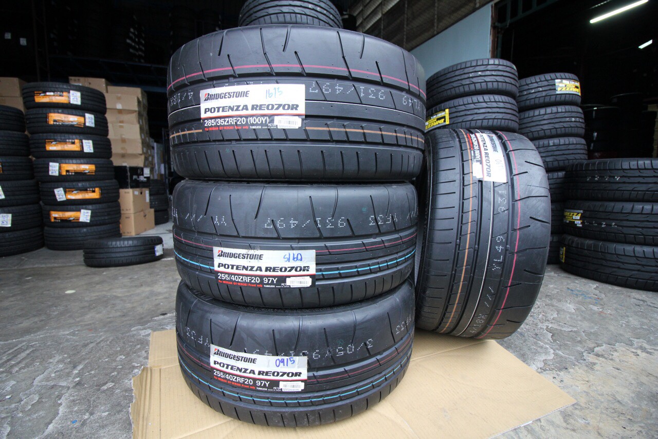 BRIDGESTONE POTENZA RE070R RFT 255/40-20 285/35-20