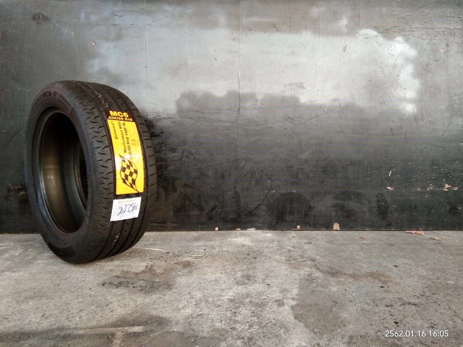 CONTINENTAL 235/55R18 CONTACT MC6 เส้น 4700 ปกติ 6500 บาท