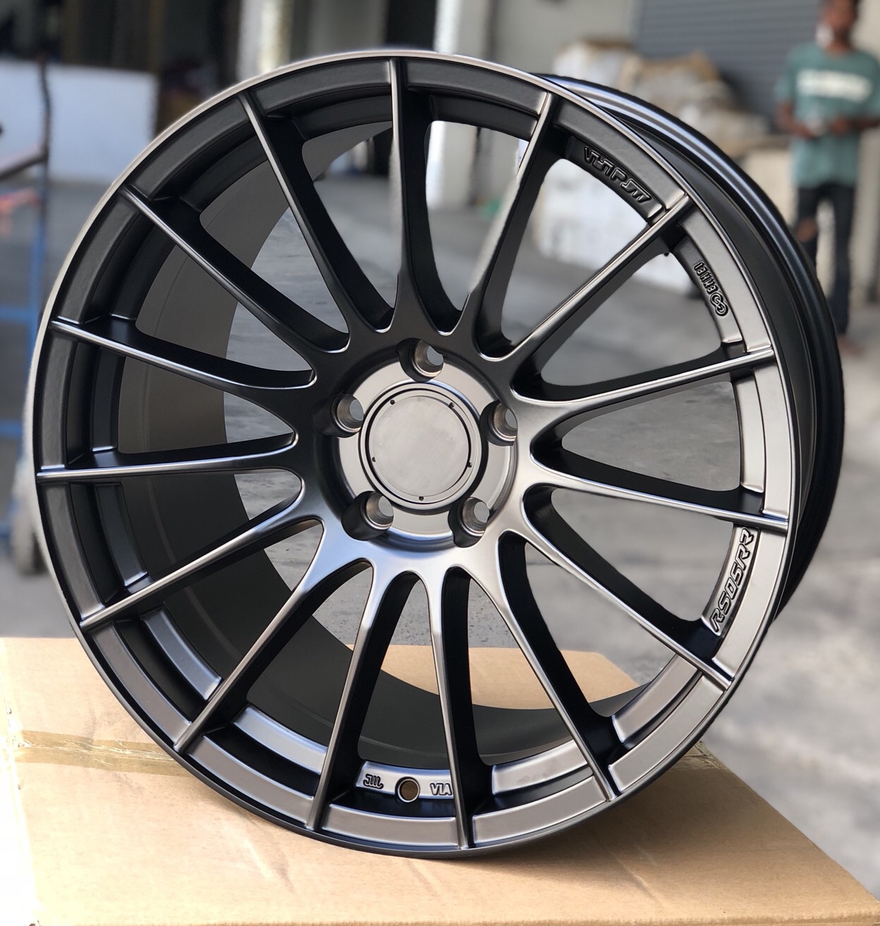 ล้อใหม่ขอบ18 5รู 100