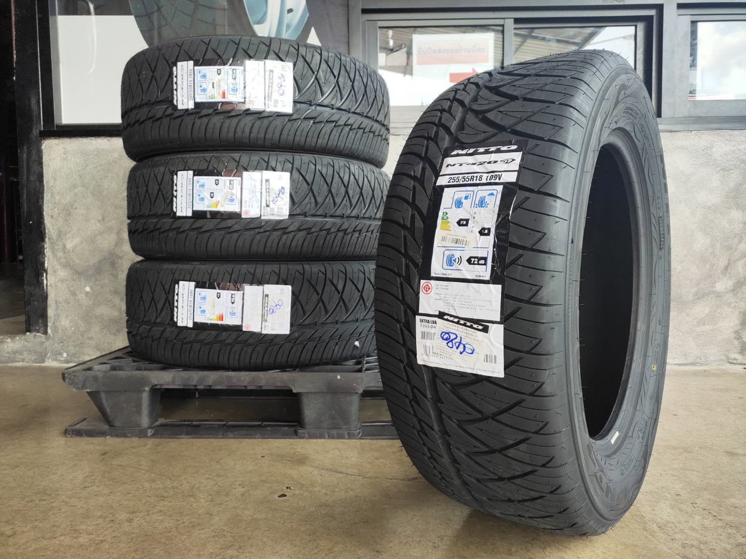 ยางใหม่ NITTO NT420SD 255/55R18