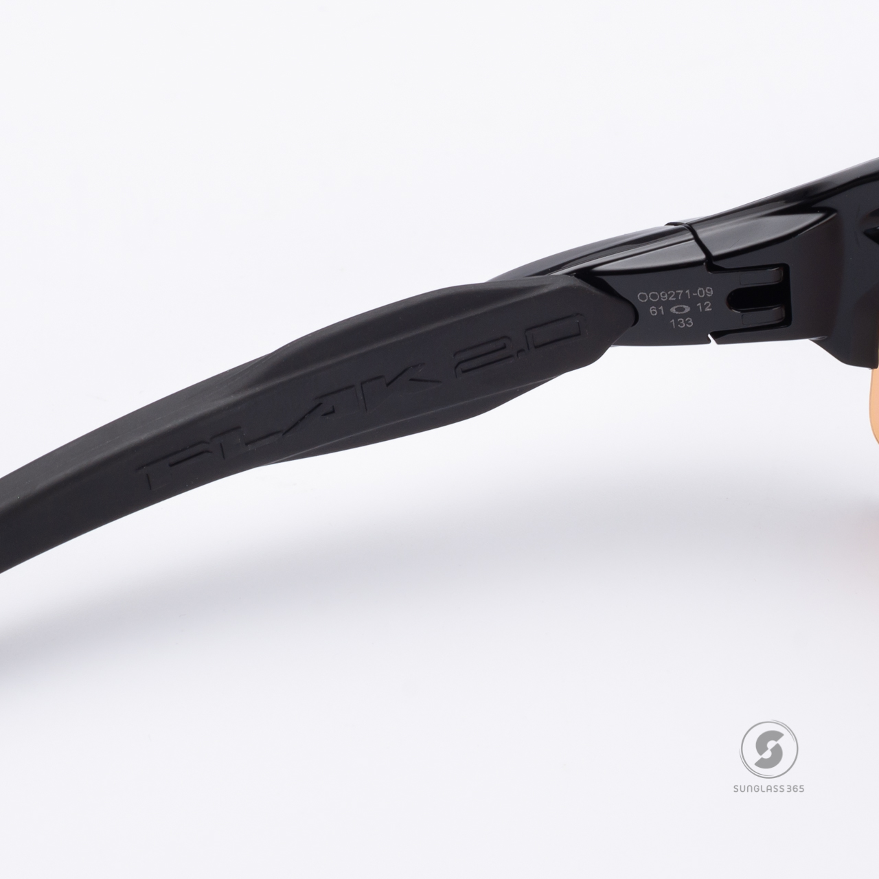 Oakley OO9271-09 Flak 2.0 (A) Polished Black Prizm Golf