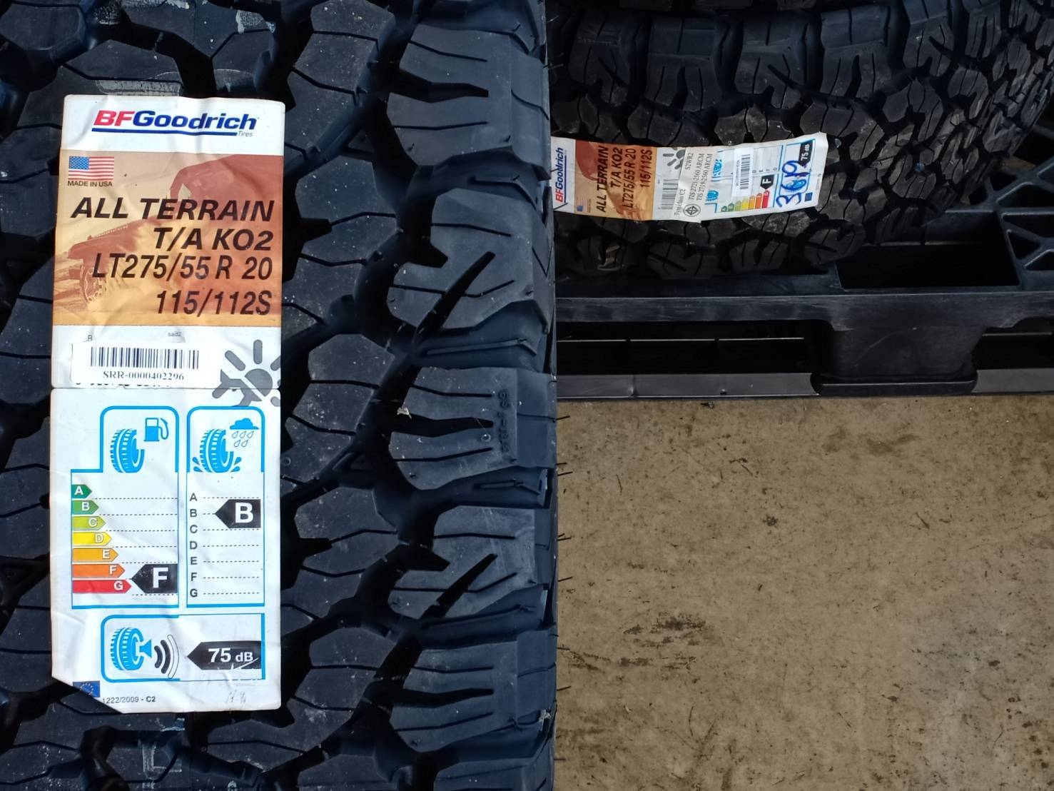 BFGOODRICH ATKO2 275/55R20 115/112S USA