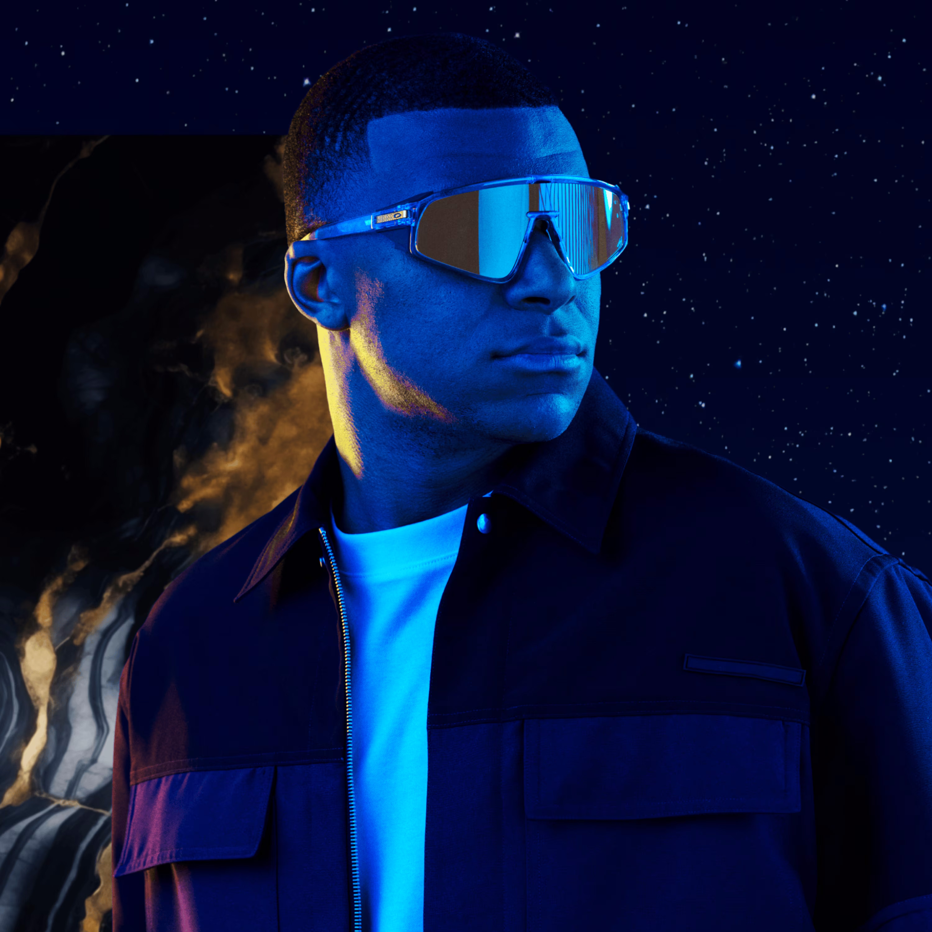 OAKLEY LATCH PANEL OO9404-08 Transparent Stonewash Prizm Tungsten