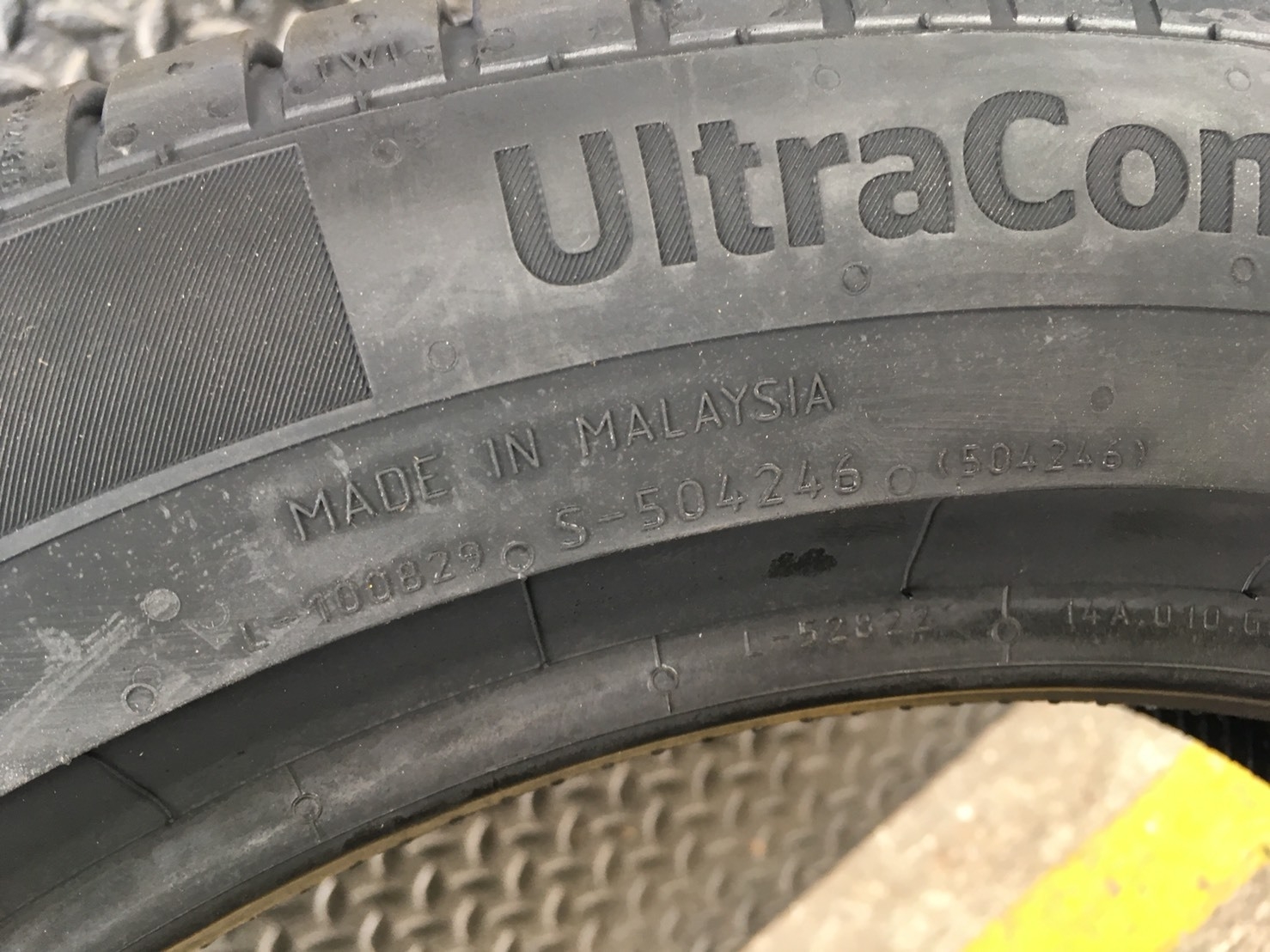 CONTINENTALULTRA CONTACT UC6 195-50-16 เส้น 3000 ปี18 ปกติ 3500