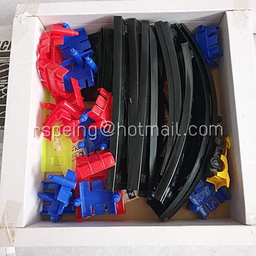 ของเล่นวินเทจ ชุดสนามรถแข่งมินิสามมิติ Mini Racer Three - Dimensional Course Set