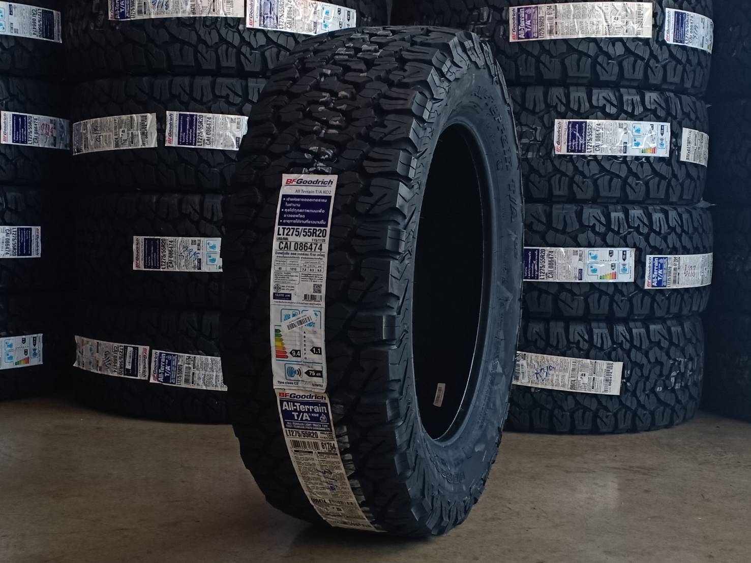 ยางเข้าใหม่ BF-GOODRICH KO2 275/55R20 115/112S (ปี19)