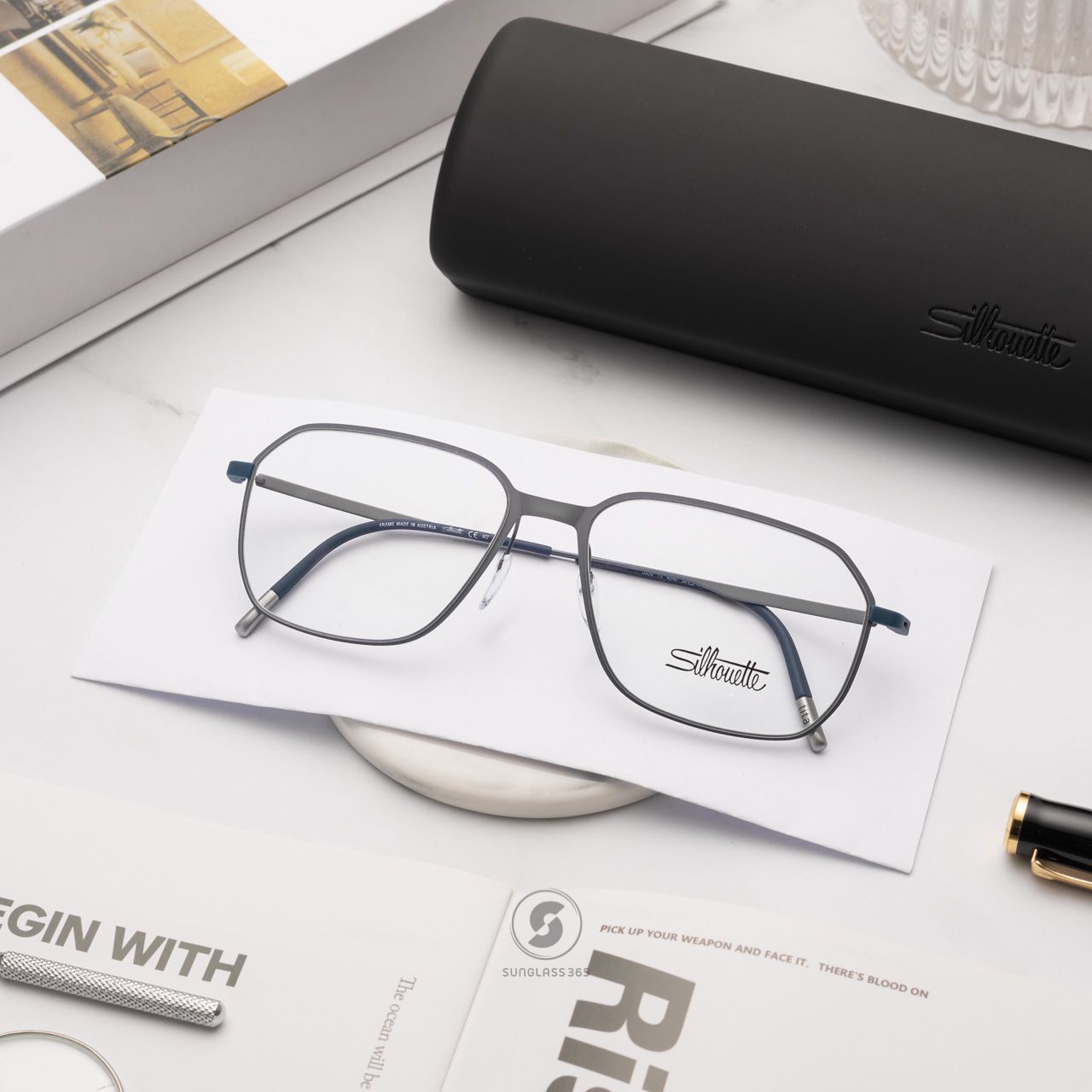 กรอบแว่น Silhouette Lite Wave Sil-5556 75 4540