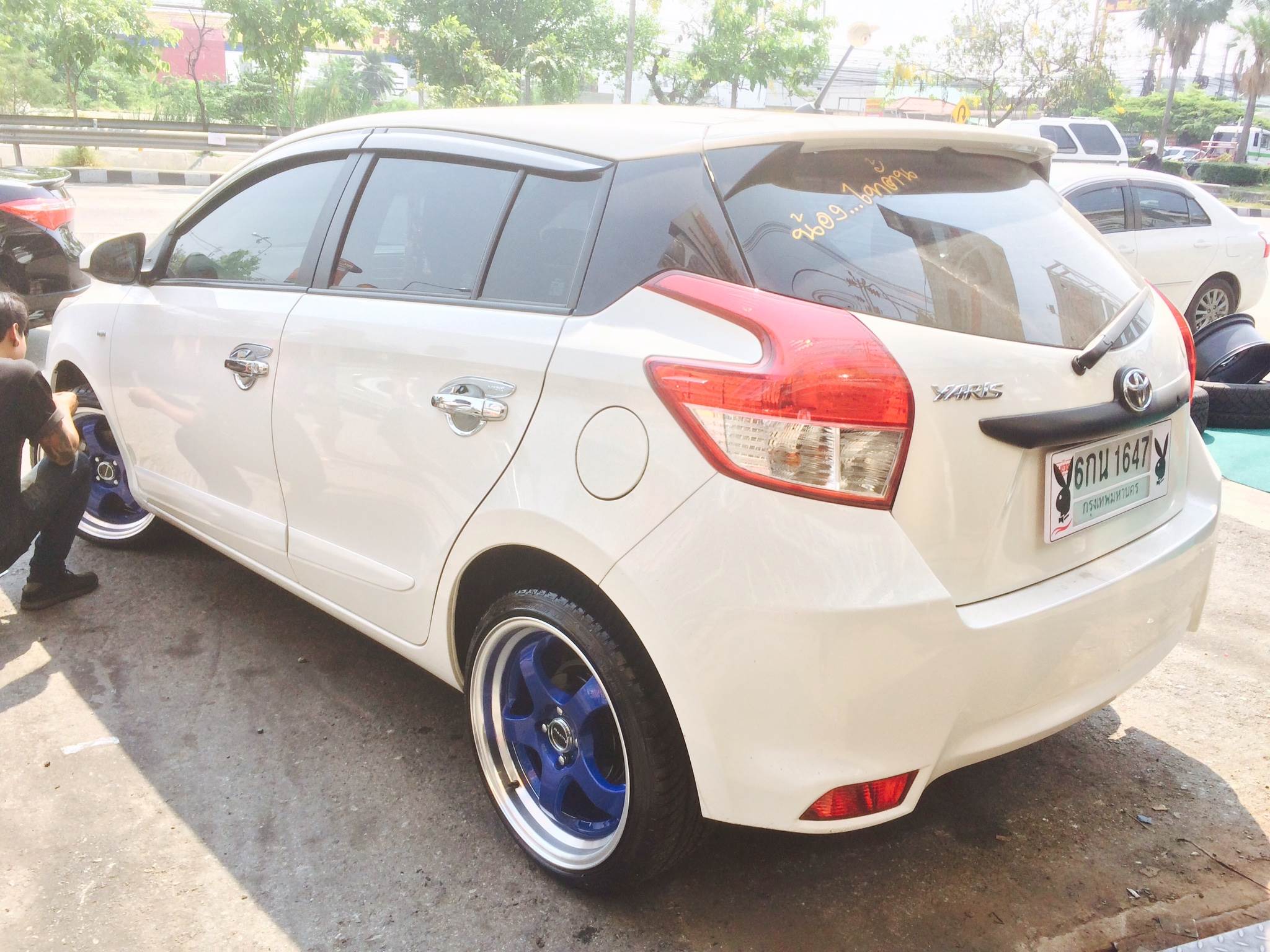 W WORK S1 ชอบ17 สีน้ำเงิน