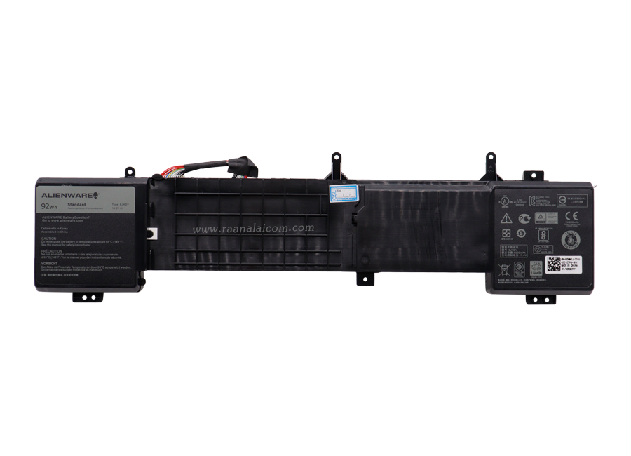Battery Dell Alienware 17 R3 Original 6JHDV ลด ราคา พิเศษ แบตเตอรี่ โน๊ตบุ๊ค Dell Alienware 17 R3 92Whr ตรงรุ่น ใช้งานได้ดี