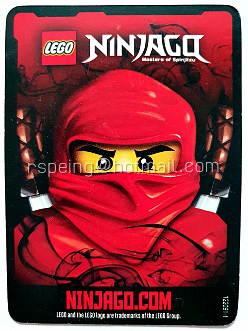 LEGO NinjaGo Card 2011 : Card Freeze (52/81)