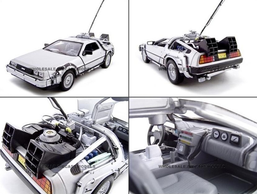 โมเดลลรถ โมเดลรถเหล็ก โมเดลรถยนต์ back to future 1