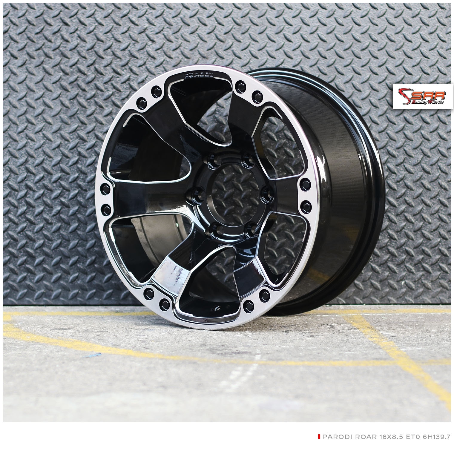 PARODI ROAR โรอาร์ ขอบ16 ทุกสี ล้อพร้อมยาง HANKOOK MT