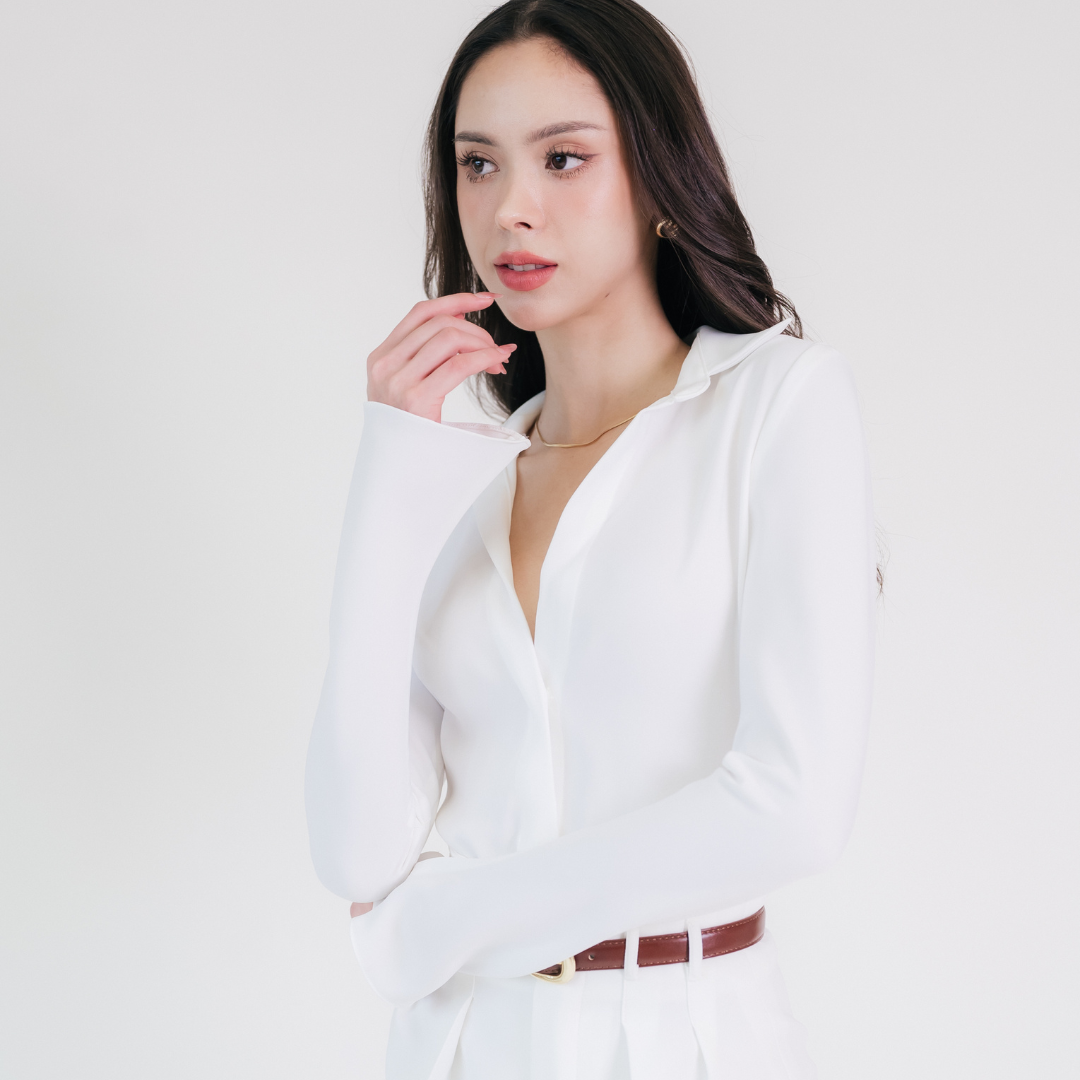 Lism S-067 The Contour Shirt เสื้อเชิ้ตเรียบหรู