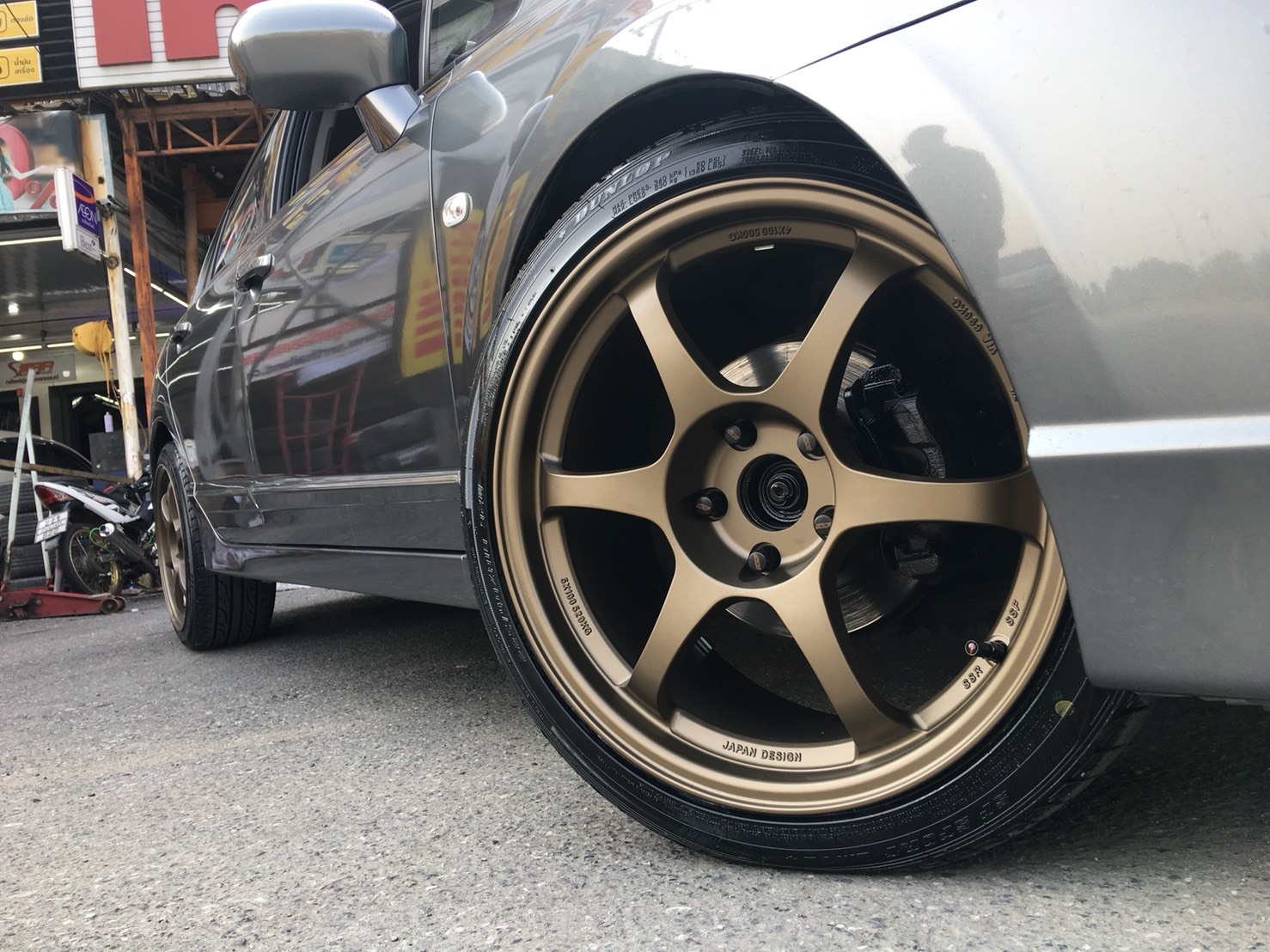 ล้อใหม่ SSR TYPE-C ขอบ18 กว้าง 8.5 ชุด 9800 ปกติ 24000