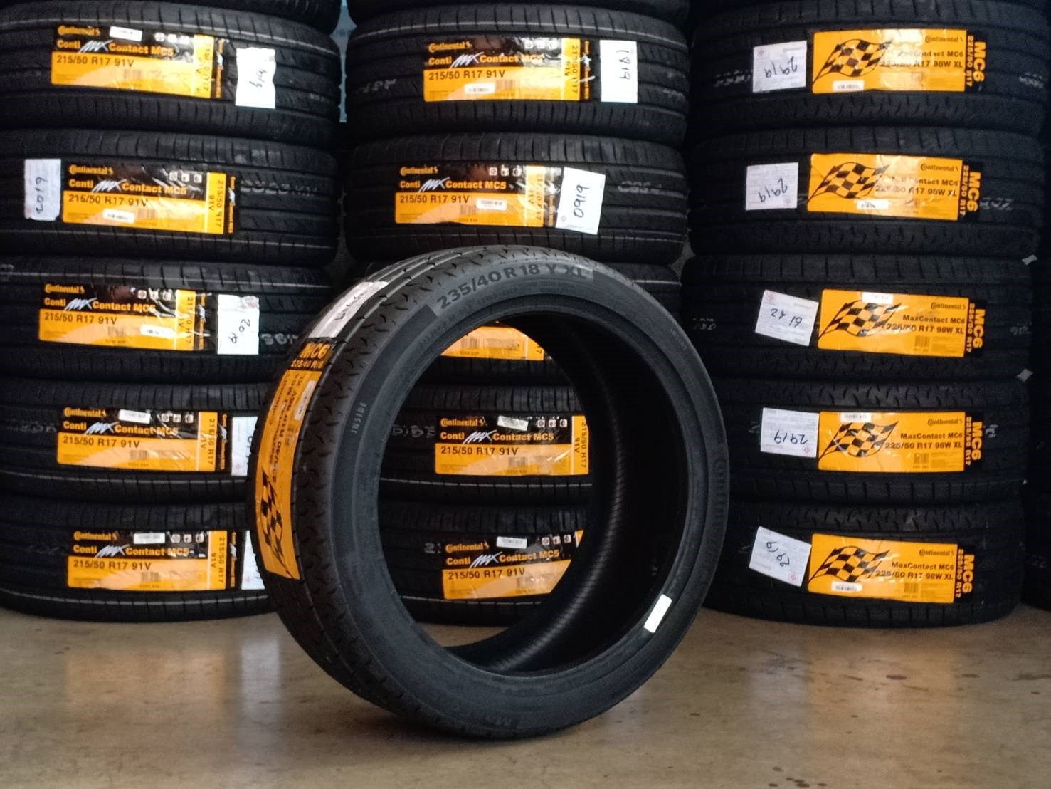 CONTINENTAL MC6 235/40-18 ปี19 มาใหม่ ราคาถูกกว่าเดิม