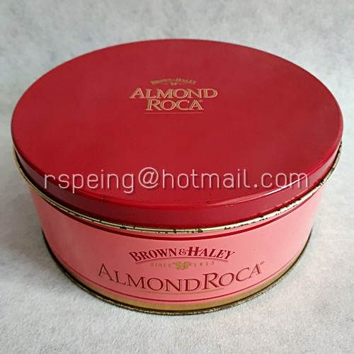 กล่องขนมคุ้กกี้ Brown & Haley AlmondRoca