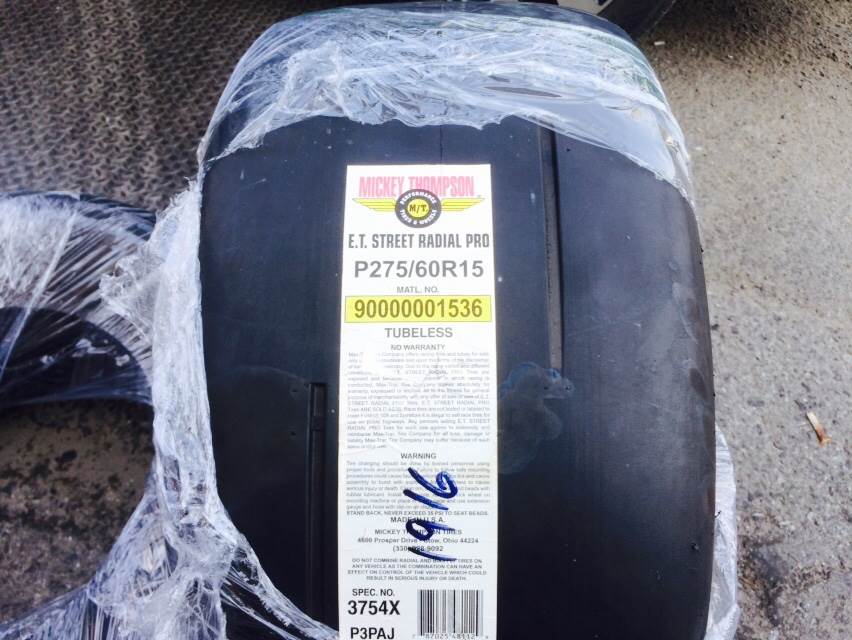 MICKEY THOMPSON ET STREETRADIAL 275/60-15 มีของพร้อม