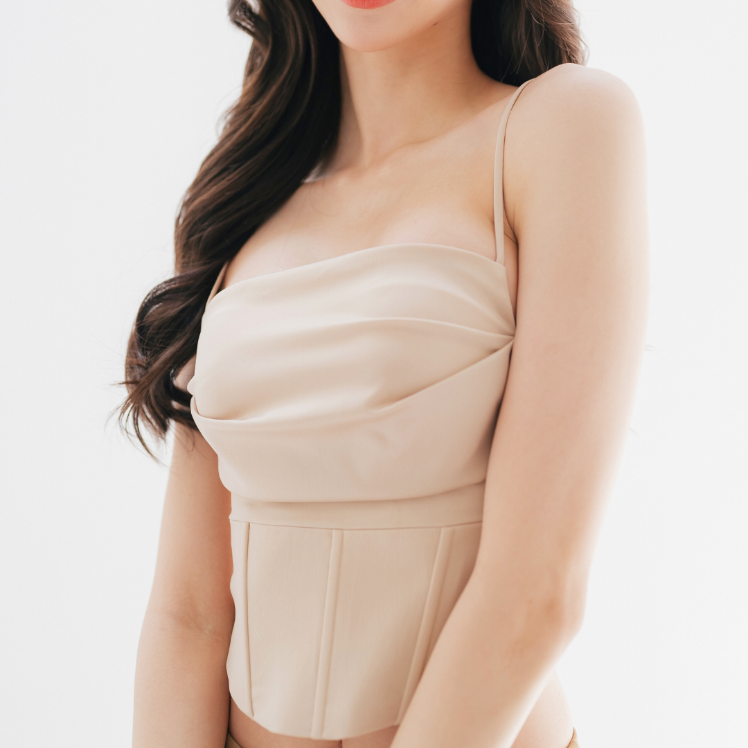 Lism S-063 Satin Grace Corset เสื้อสายเดี่ยว