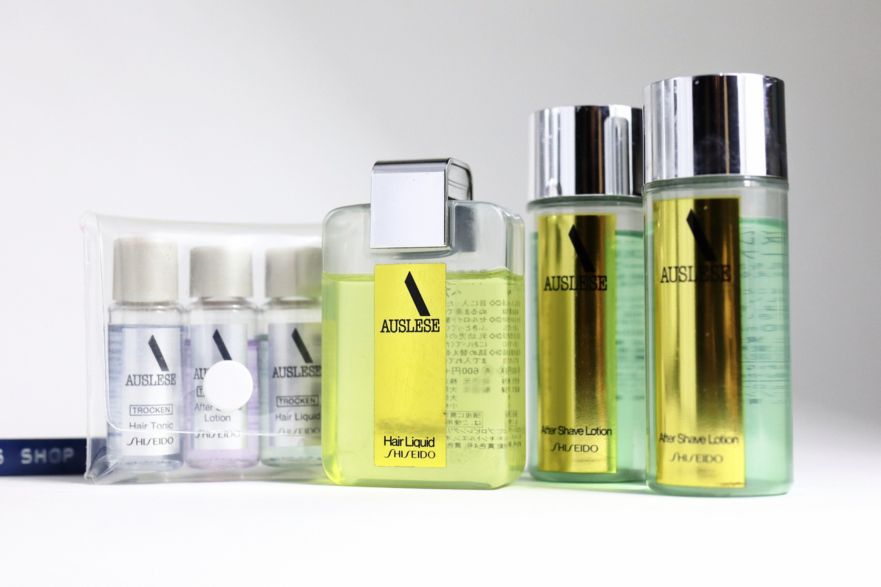 [Vintage] Shiseido AUSLESE Hair Liquid, After Shave Lotion 50ml Splash แบบแต้ม - น้ำหอม Vintage