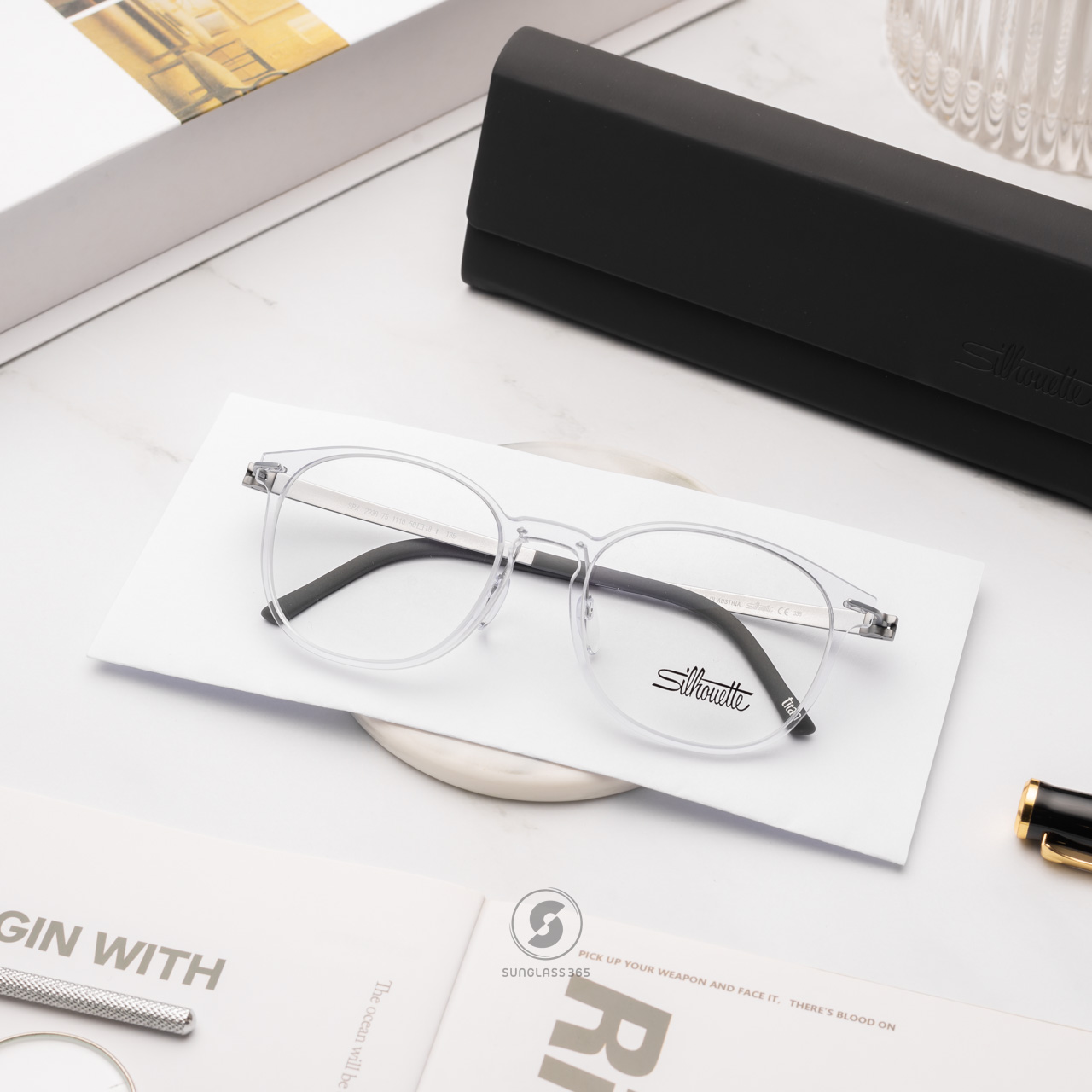 กรอบแว่น Silhouette Infinity View 2938 75 1110