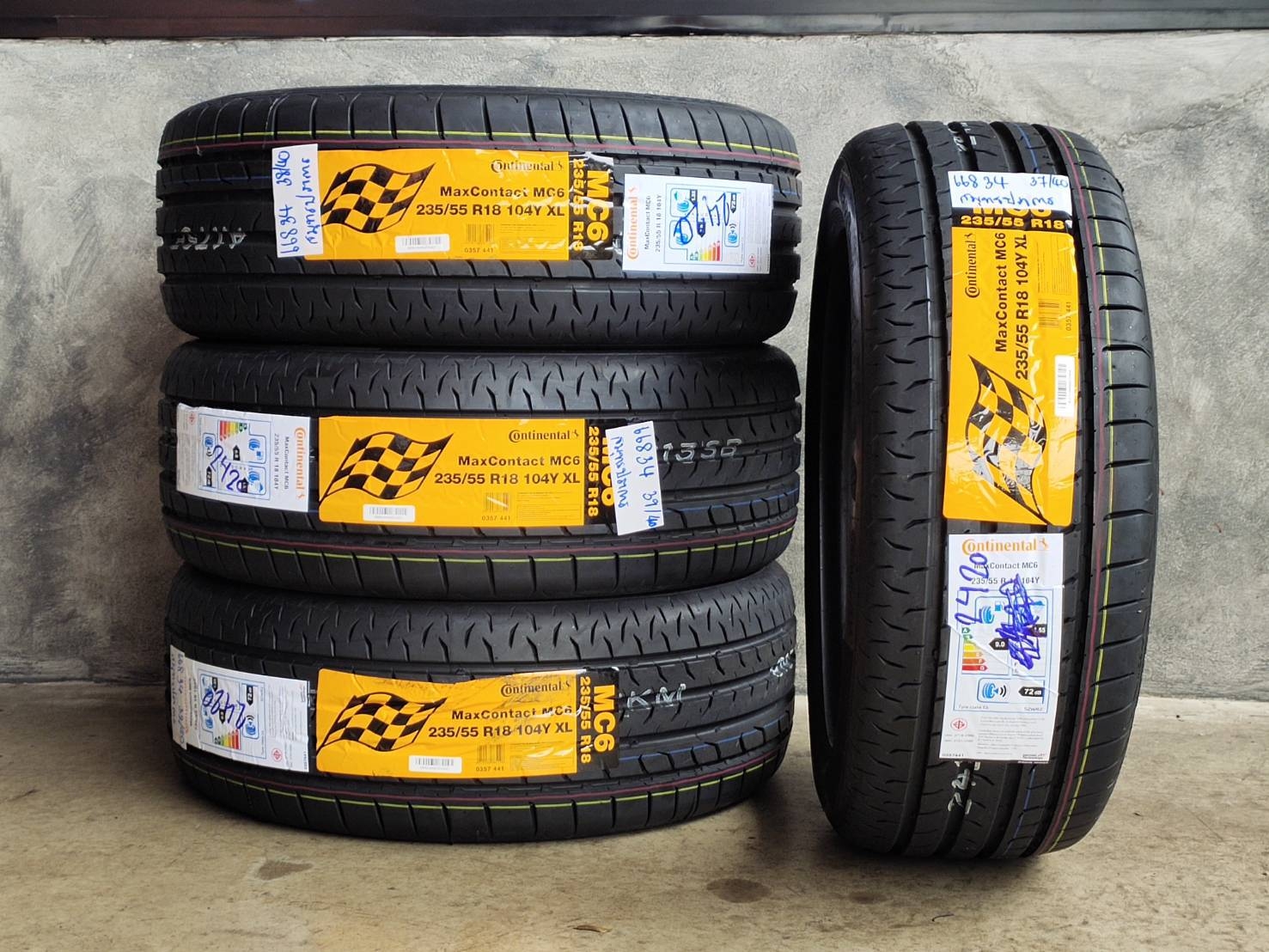 CONTINENTAL MAXCONTACT MC6 235/55R18 ปี20