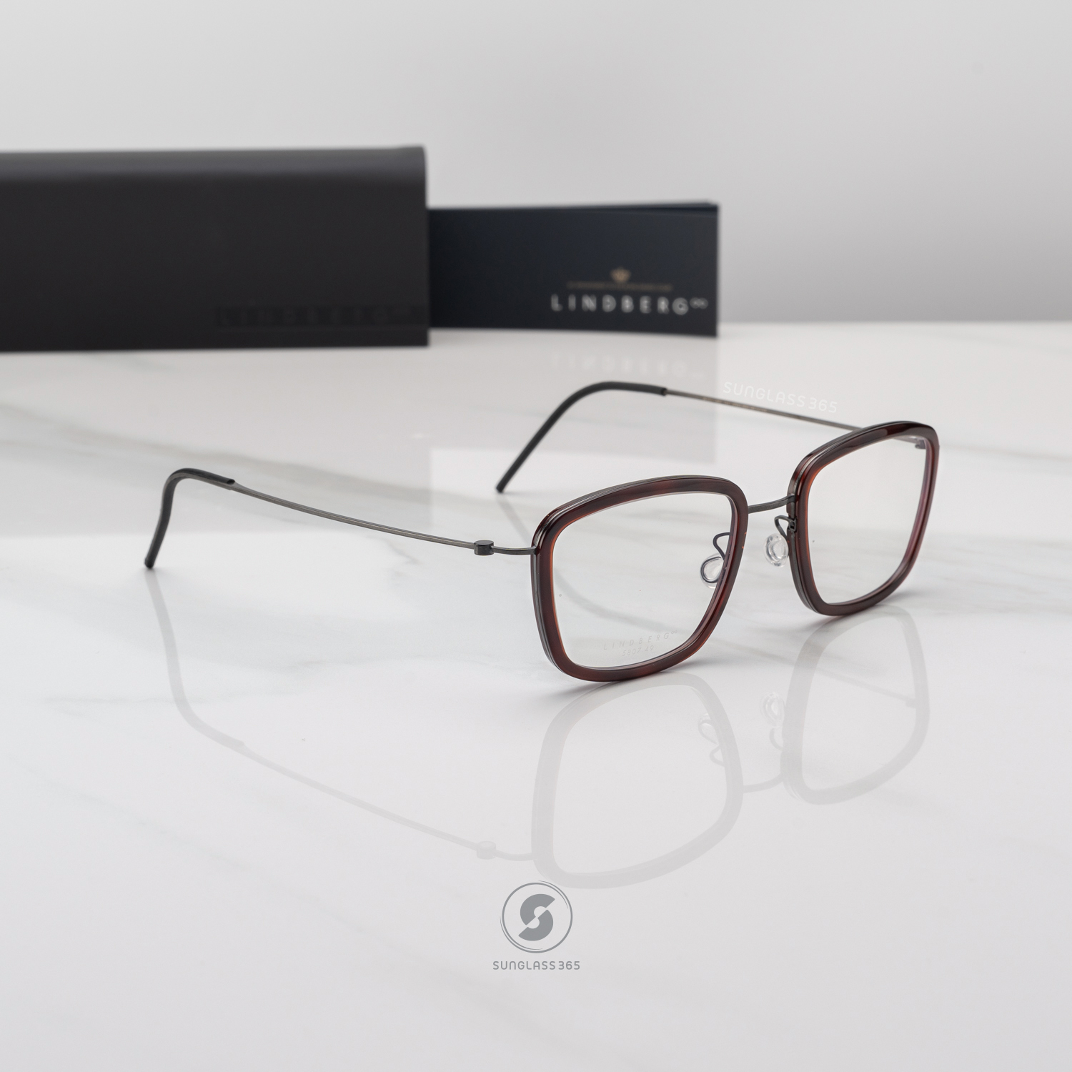 แว่นสายตา Lindberg Thintanium 020 14B9T 5807 T850 PU9