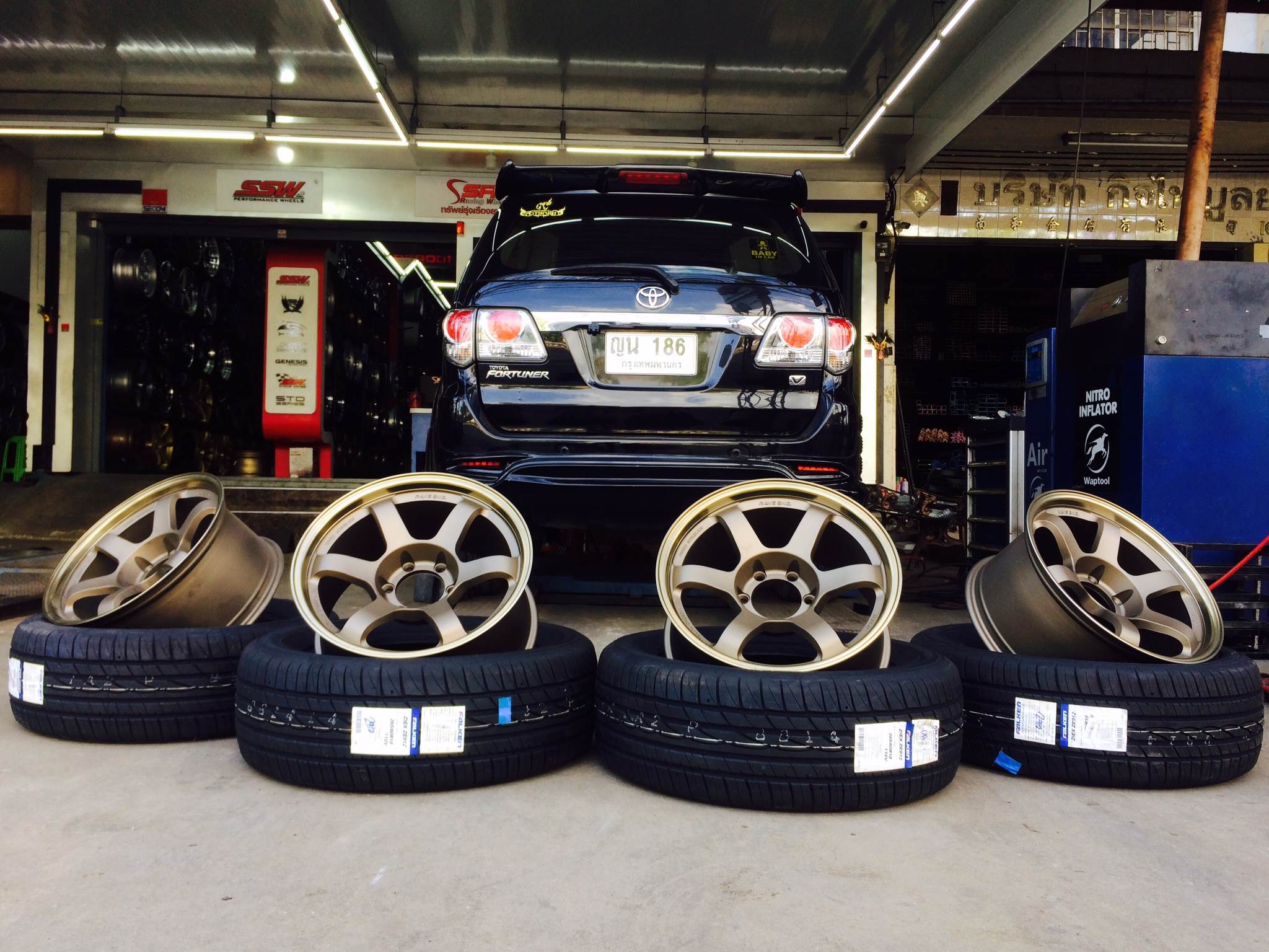 ล้อใหม่ TE37SUV ขอบ18