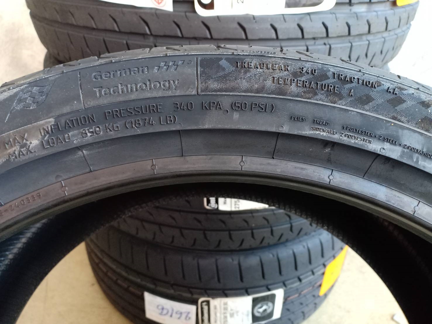 CONTINENTAL MC6 275/35-20 ปี18 ลดราคาพิเศษ