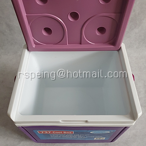 ถังน้ำแข็งทรงเหลี่ยม คูเปอร์ Cooper 737 Cool Box สีม่วง ขนาด 10 ลิตร