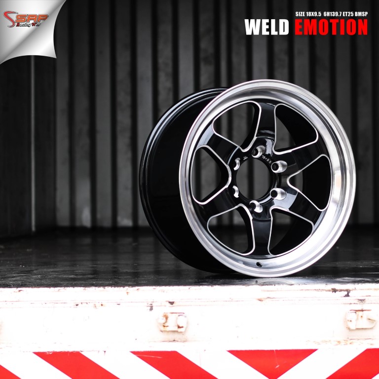 มาใหม่ WELD -ขอบ18 ยางยีราฟ