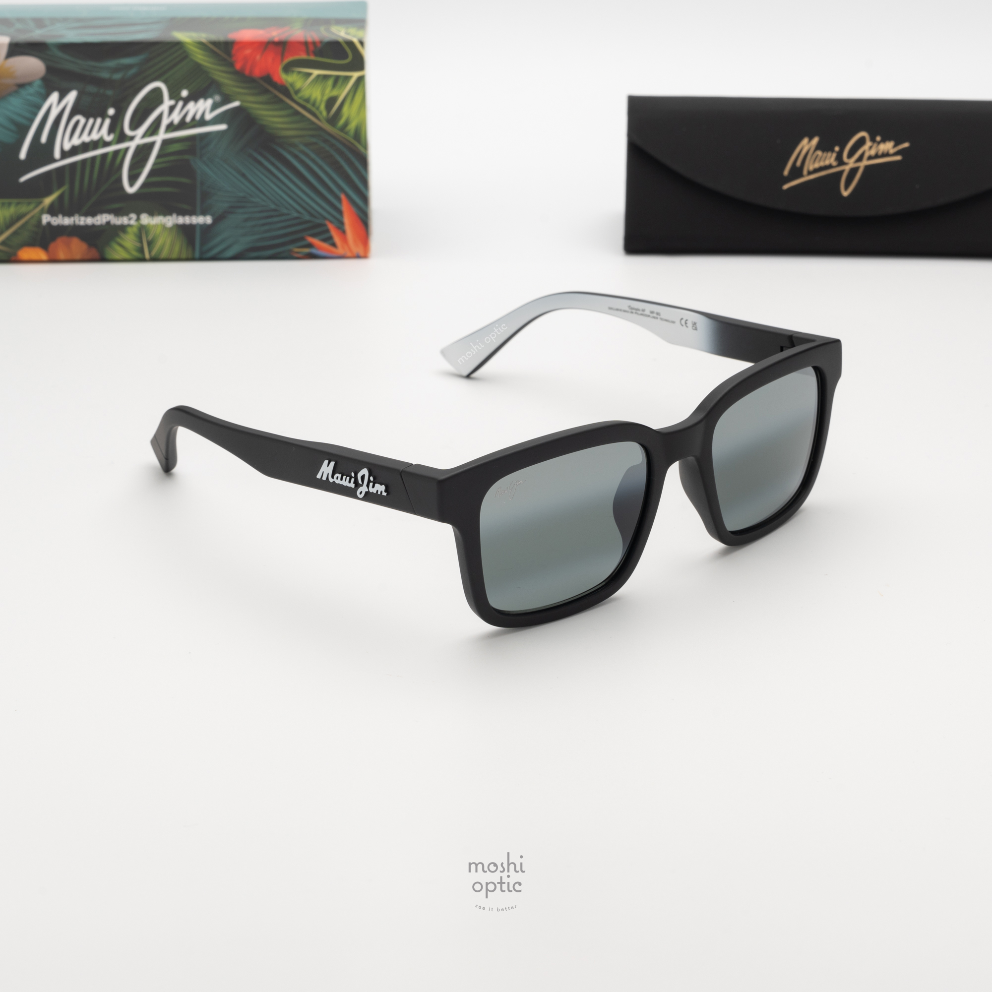 แว่นกันแดด Maui Jim MJ B659 02 Neutral Grey Maui Pure