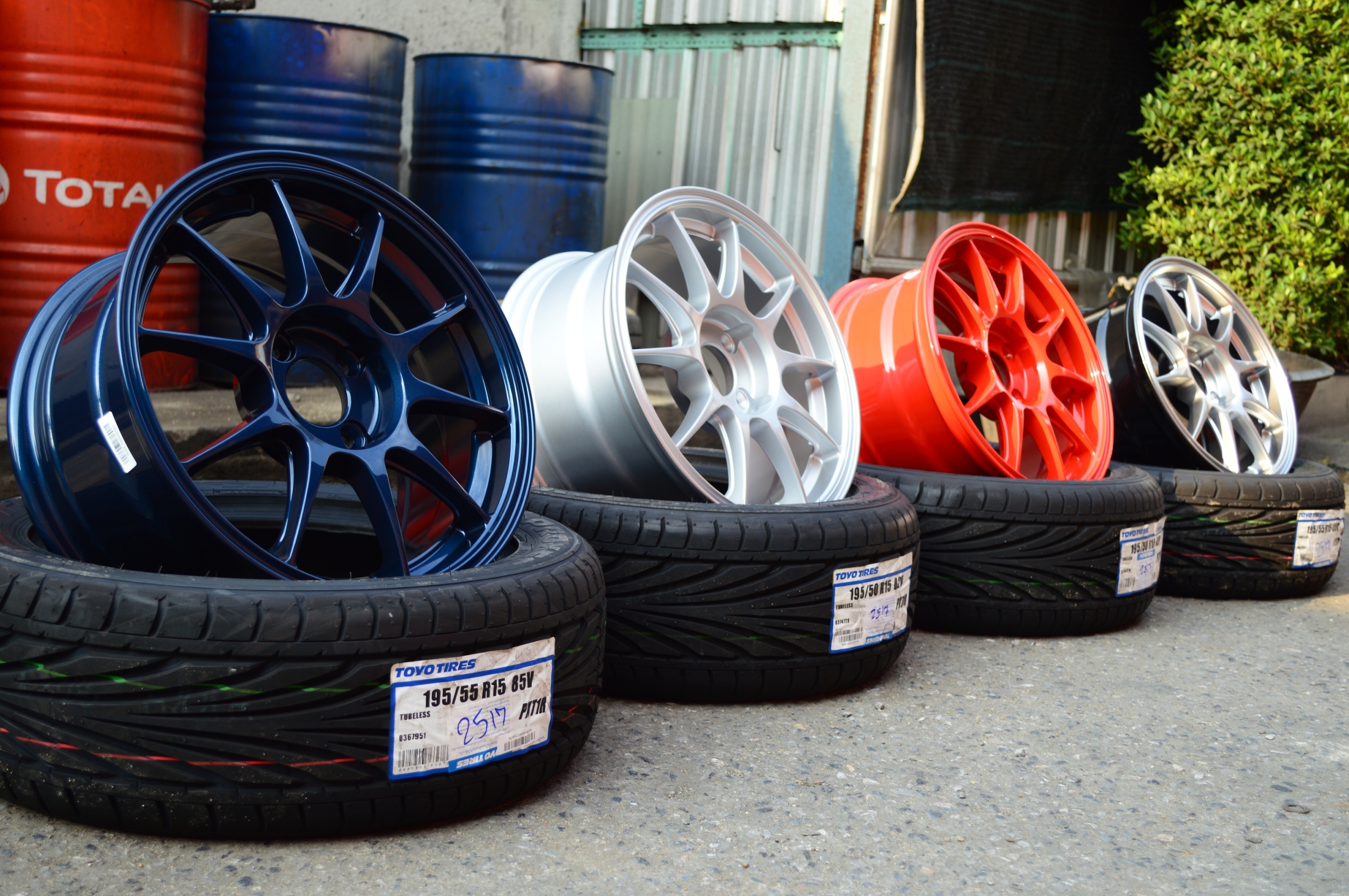 ล้อใหม่ WEDS TC015N